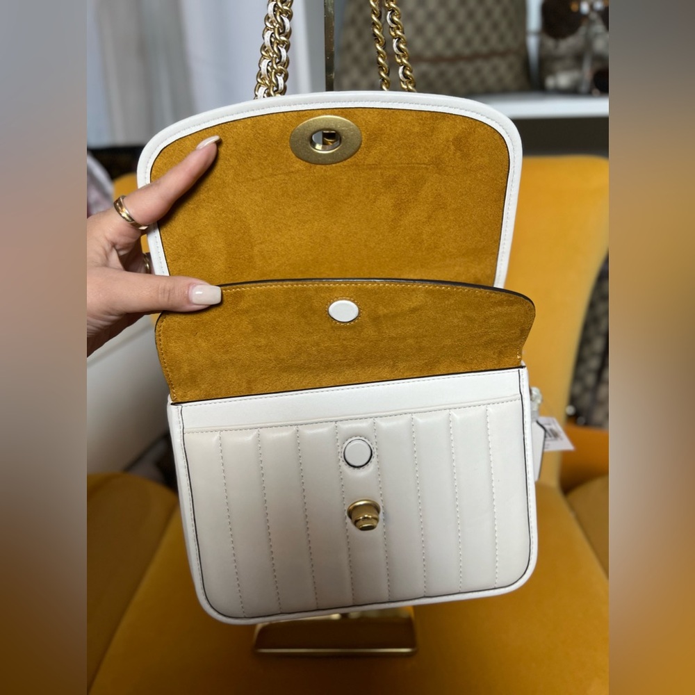 COACH QUILTED MADISON BAG RETAIL $550 - Picture 9 of 10